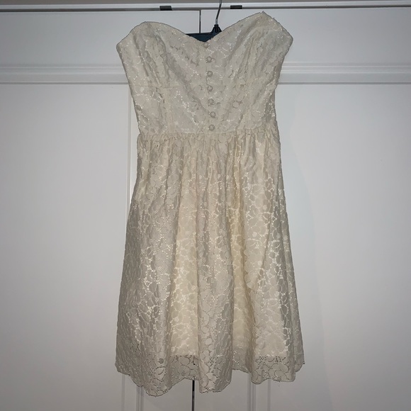 White Lace Dress, Aritzia, Size 2